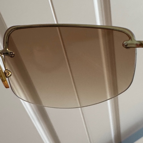 Vintage Kate Spade Aviator Sunglasses with pink leather case and original box - Picture 5 of 12